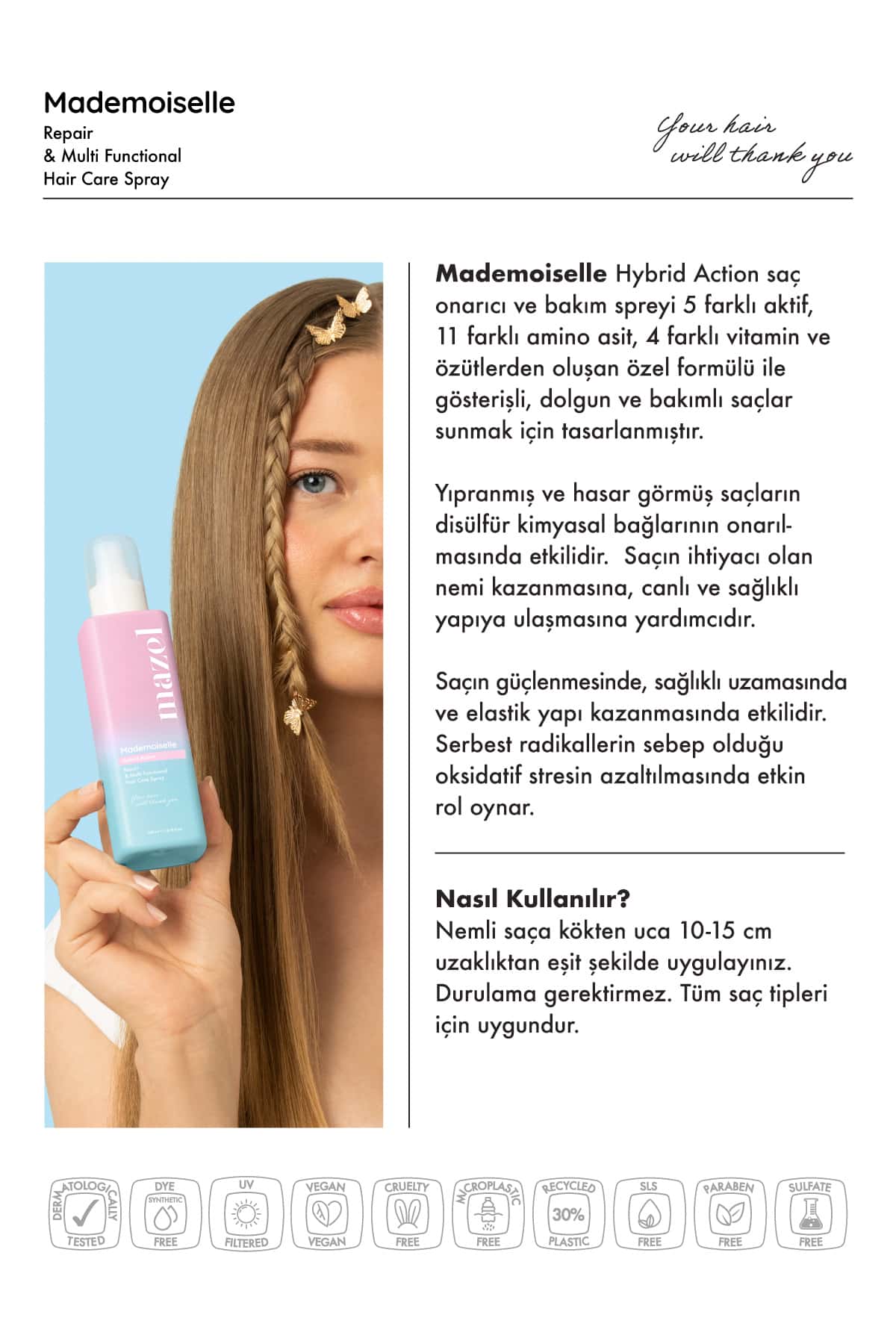 Repair & Multi Functional Hair Care Spray